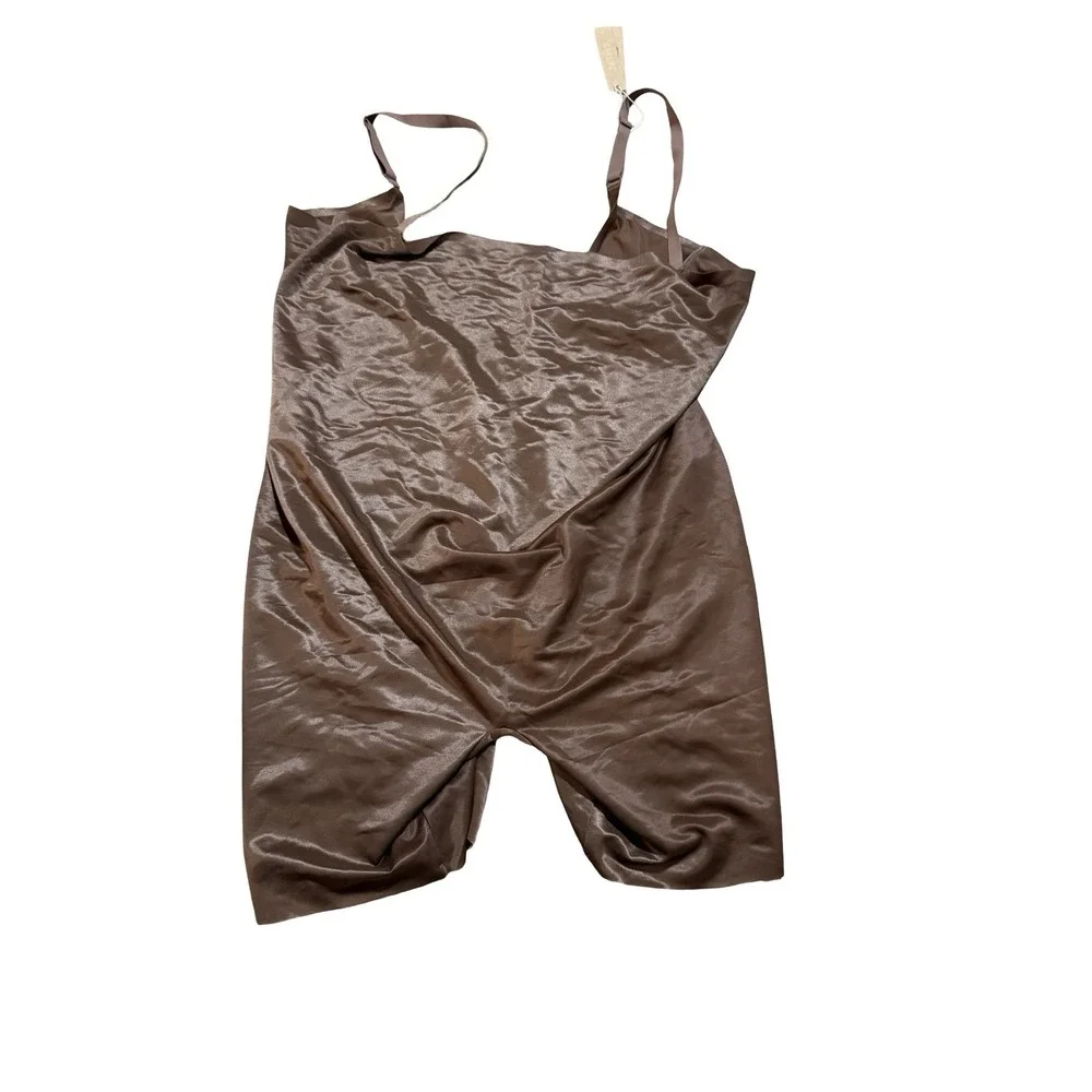 Skims Simply Bare Low Back Mid Thigh Bodysuit - NEW - Jasper - 3XL